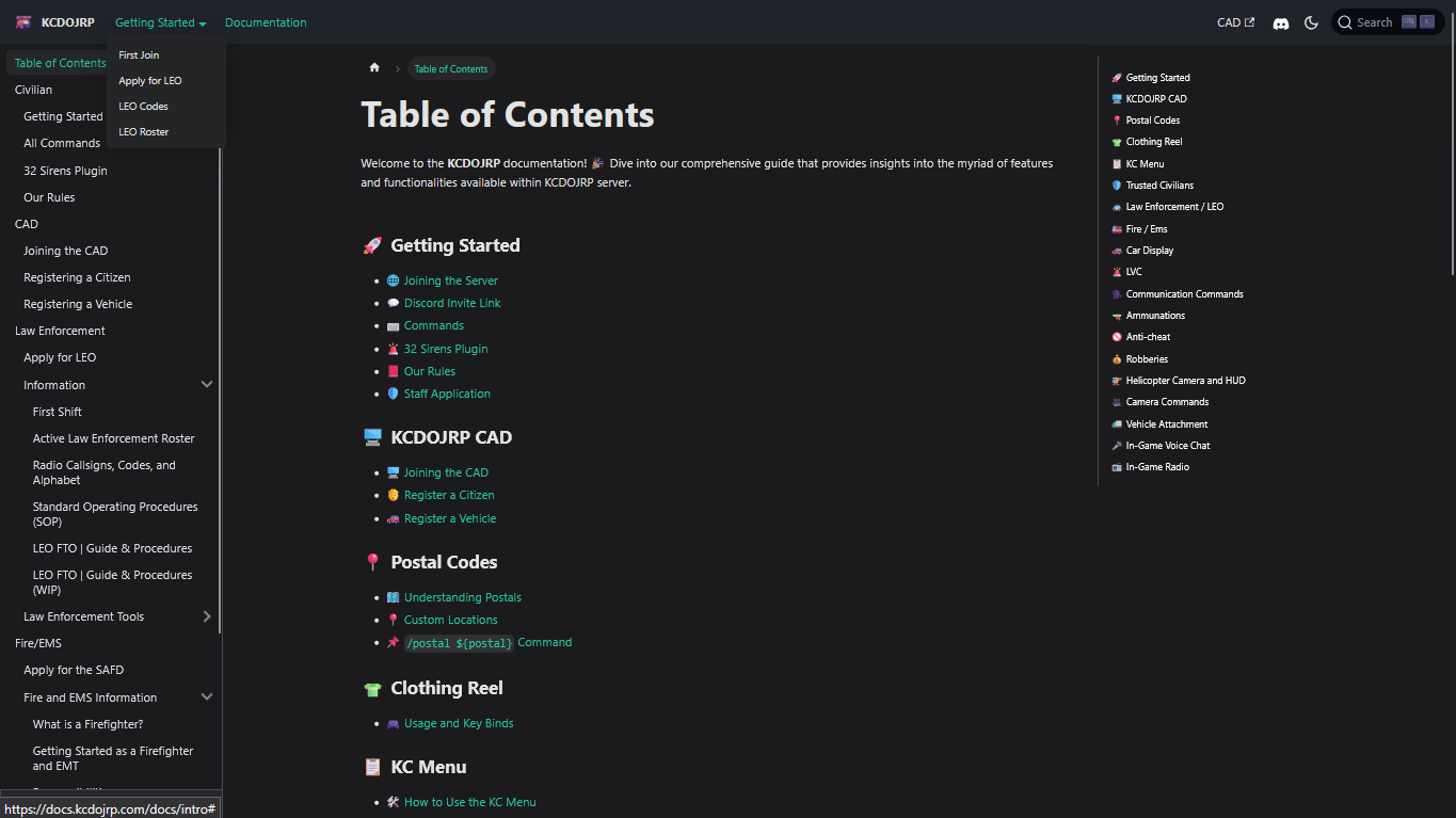 Old Layout